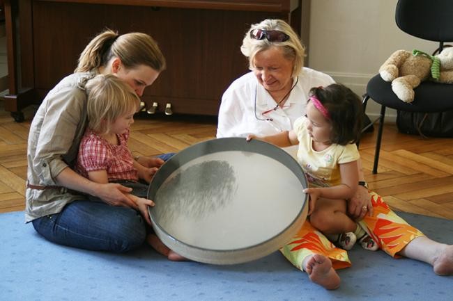 Eltern musizieren mit Kindern (Foto: Musikschule)
