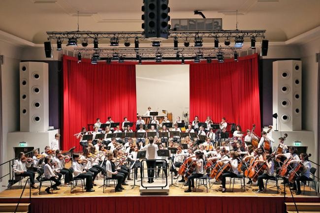 Sinfonisches Aufbauorchester (Foto: Musik- und Singschule) Sinfonisches Aufbauorchester (Foto: Musik- und Singschule)